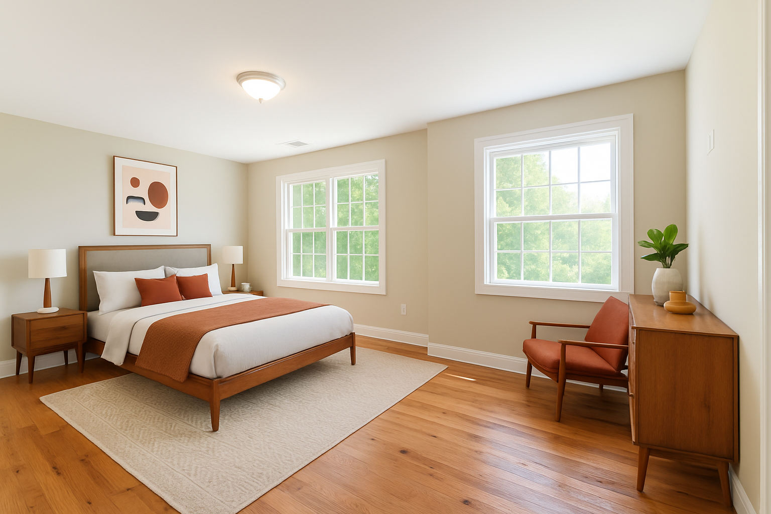 Comfortable Bedrooms